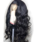 8» πλήρεις περούκες ανθρώπινα μαλλιών δαντελλών για τις μαύρες γυναίκες/τη διαφανή περούκα δαντελλών κυμάτων σώματος