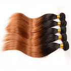 Βαθμός βραζιλιάνα ευθεία τρίχα Ombre επεκτάσεων ανθρώπινα μαλλιών 7A Ombre