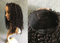 200% μπροστινή περούκα Wefted μηχανών περουκών ανθρώπινα μαλλιών δαντελλών πυκνότητας με την περάτωση