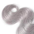 Bouncy 1B/γκρίζες επεκτάσεις 100 τρίχας Ombre πραγματικά ανθρώπινα μαλλιά για τις γυναίκες